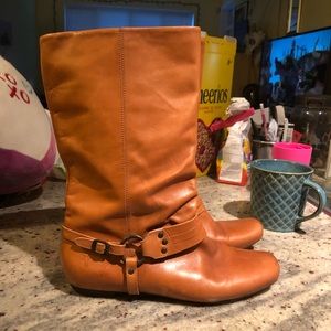 Frye calf height boots size 7